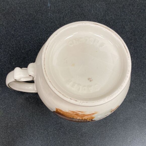 Vintage Sadler English Ceramic Clipper Tall Ship Beer Stein Gold Rim Mug - Picture 9 of 15